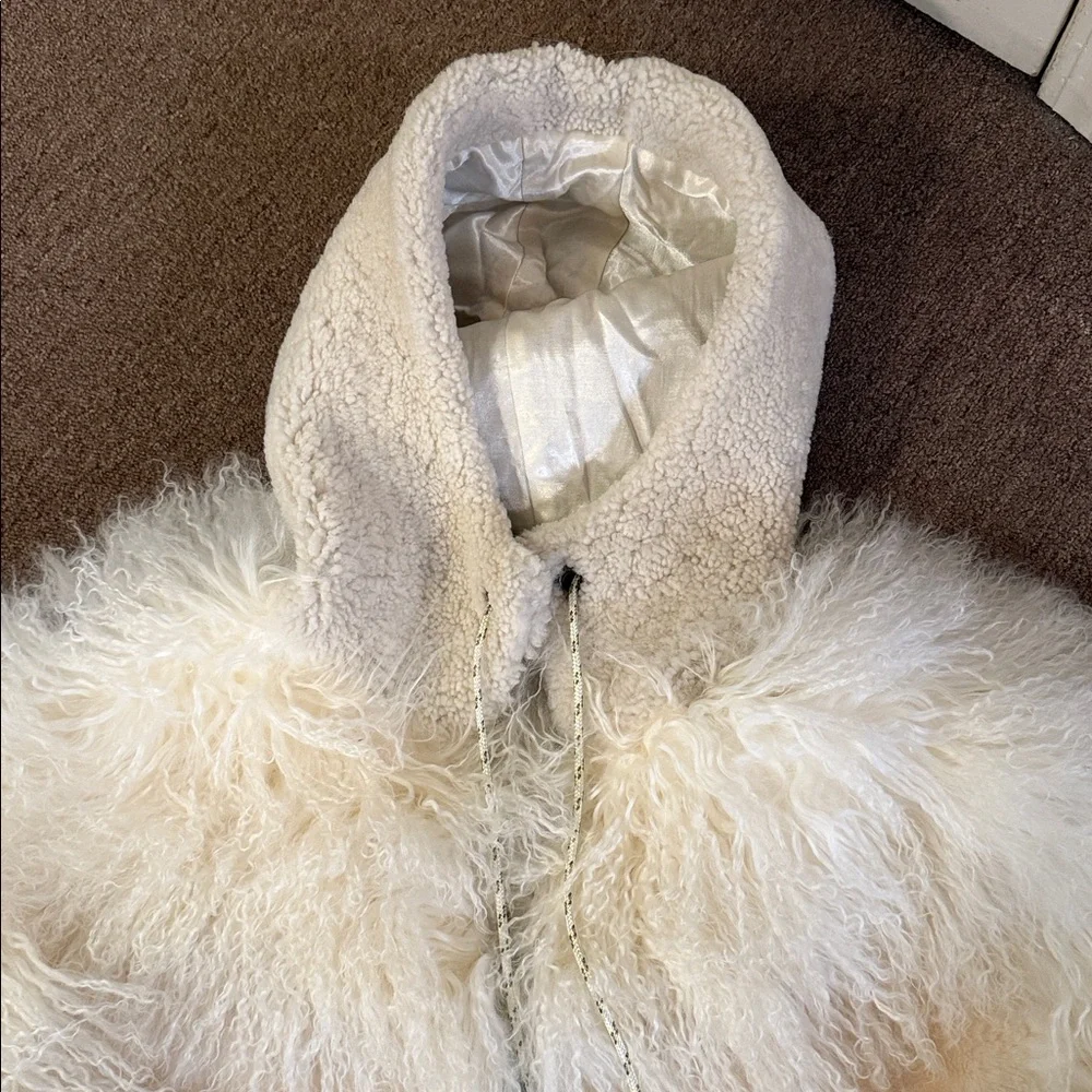 Nigel Preston Brenda Knight Teddy Bear Lambskin Fur Jacket